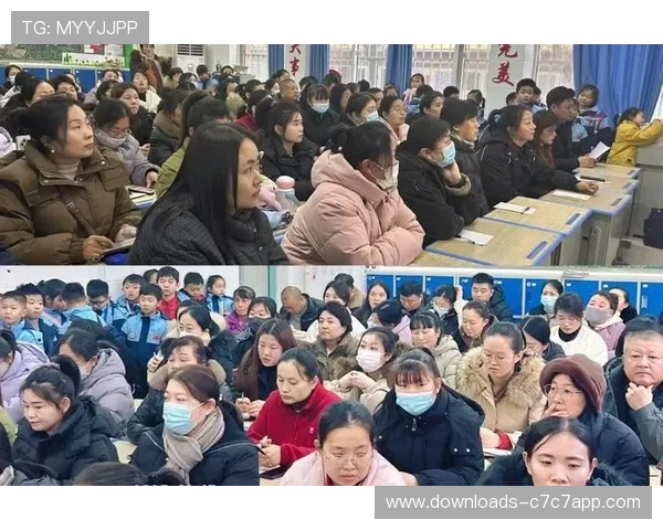 家校联赛赛场边孩子为老师家长加油，榜样力量潜移默化